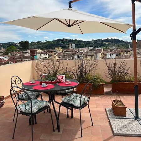 Bianca's Home-breathtaking Terrace 360° View Of 피렌체