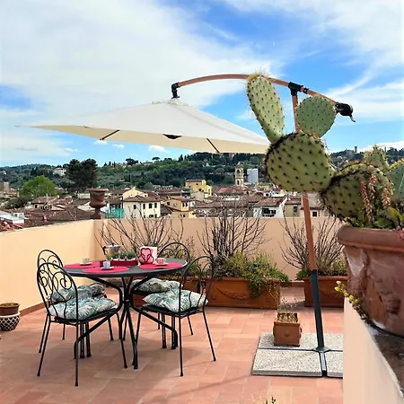 Bianca's Home-breathtaking Terrace 360° View Of 아파트 피렌체